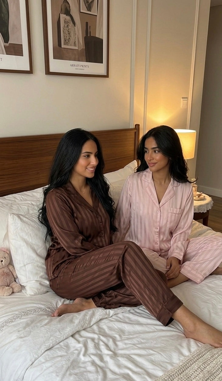 Chocolate brown pj set 🍫🤎