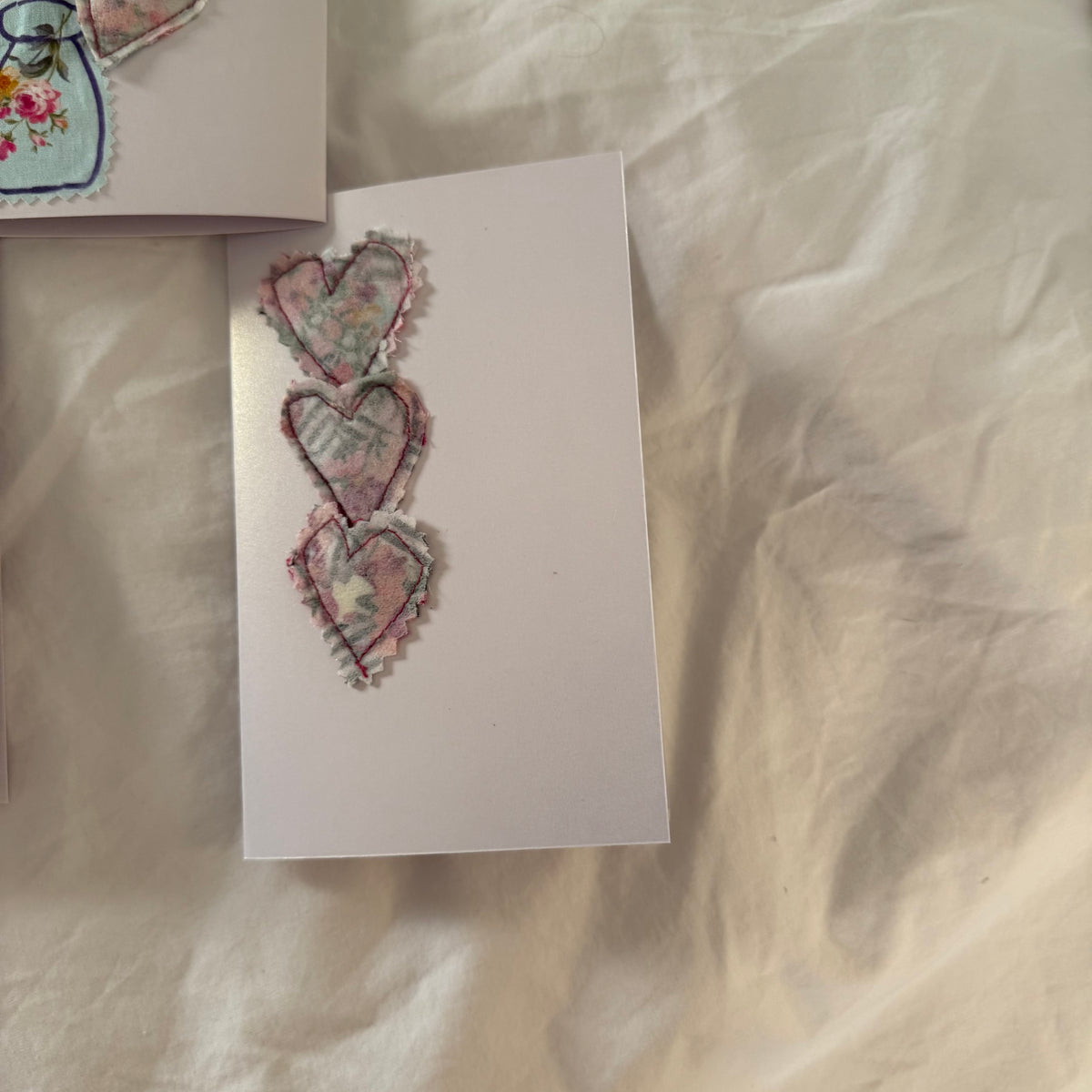 triple hearts card