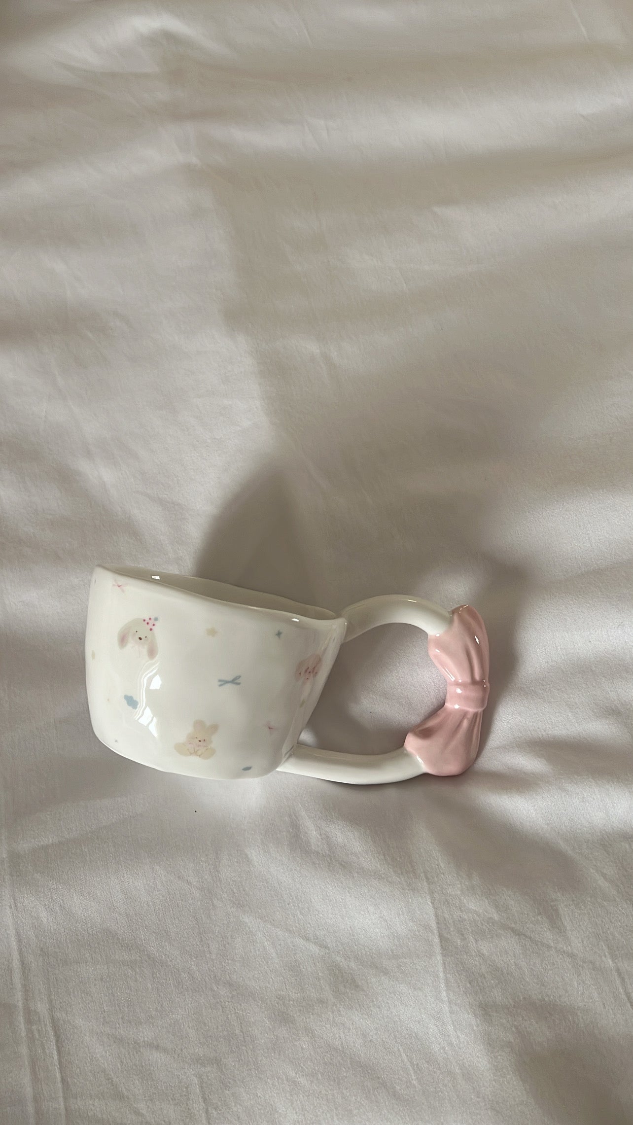 Sugar bow mug 🐰🩷🪽
