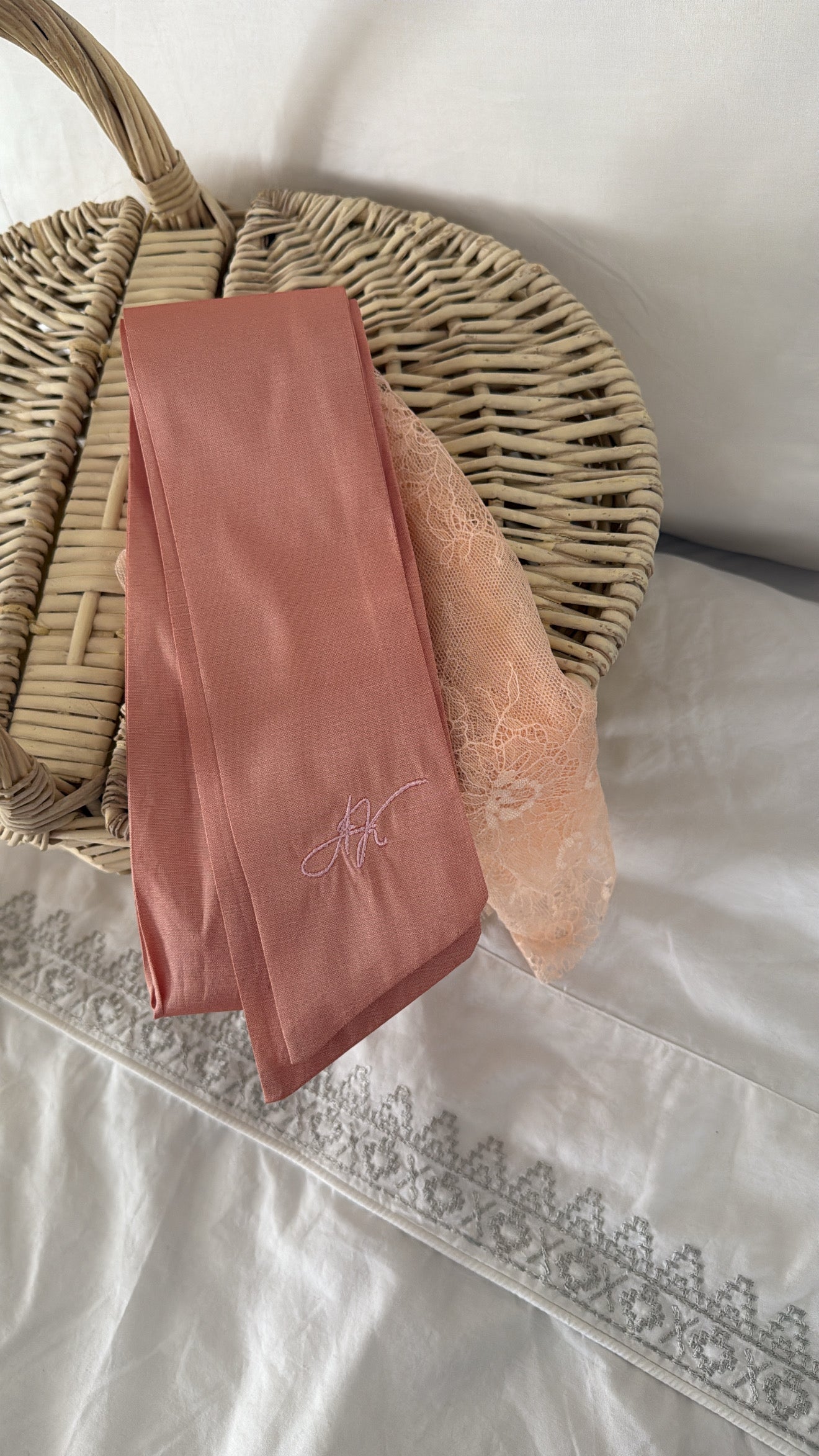 pink handle wrap 🧺💖🌸