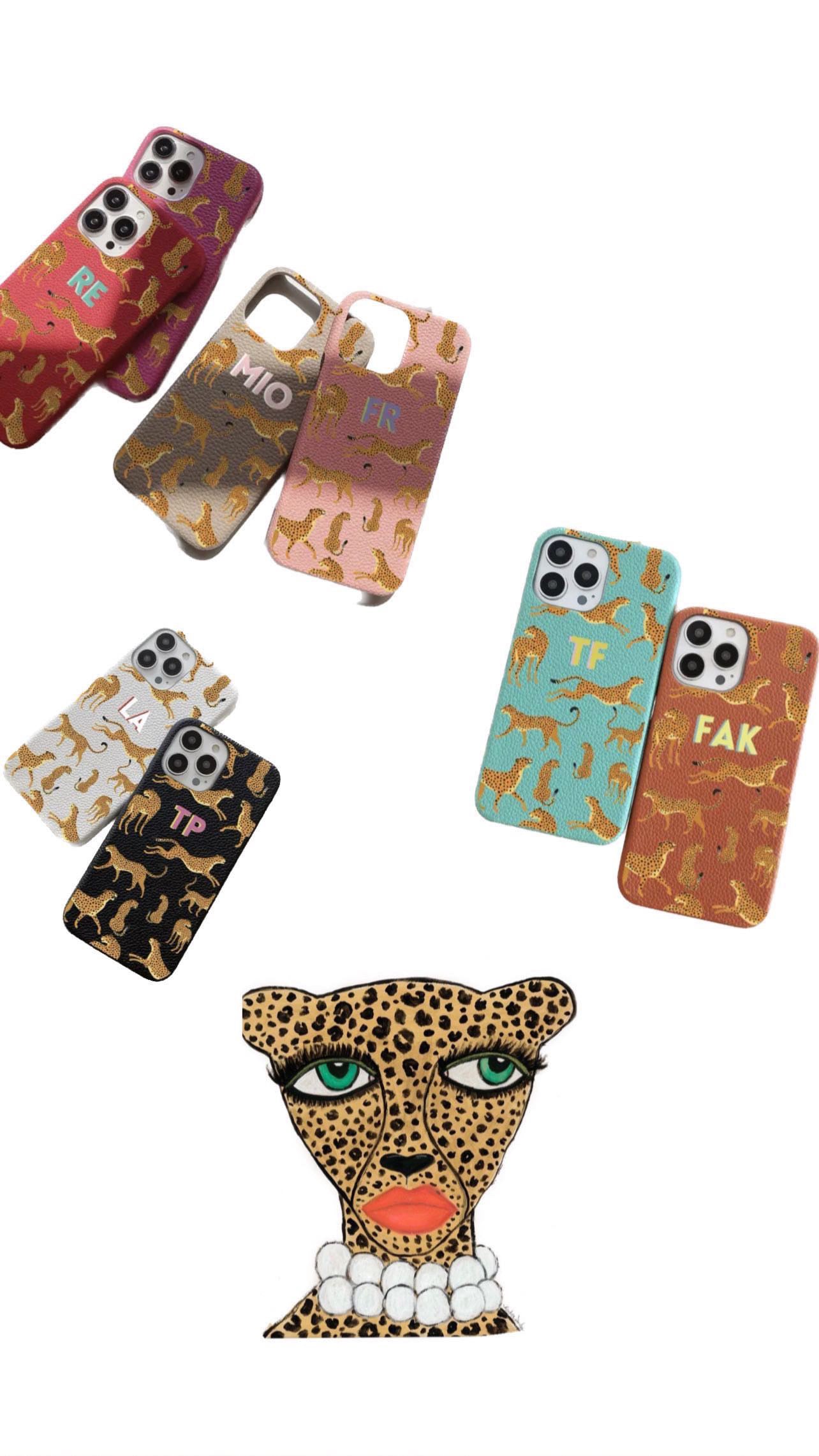 Leopard phone case