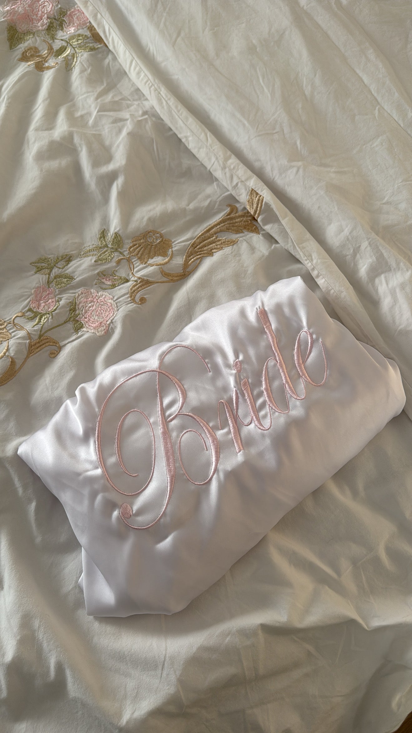 Bride robe 👰🏻‍♀️🤍💌