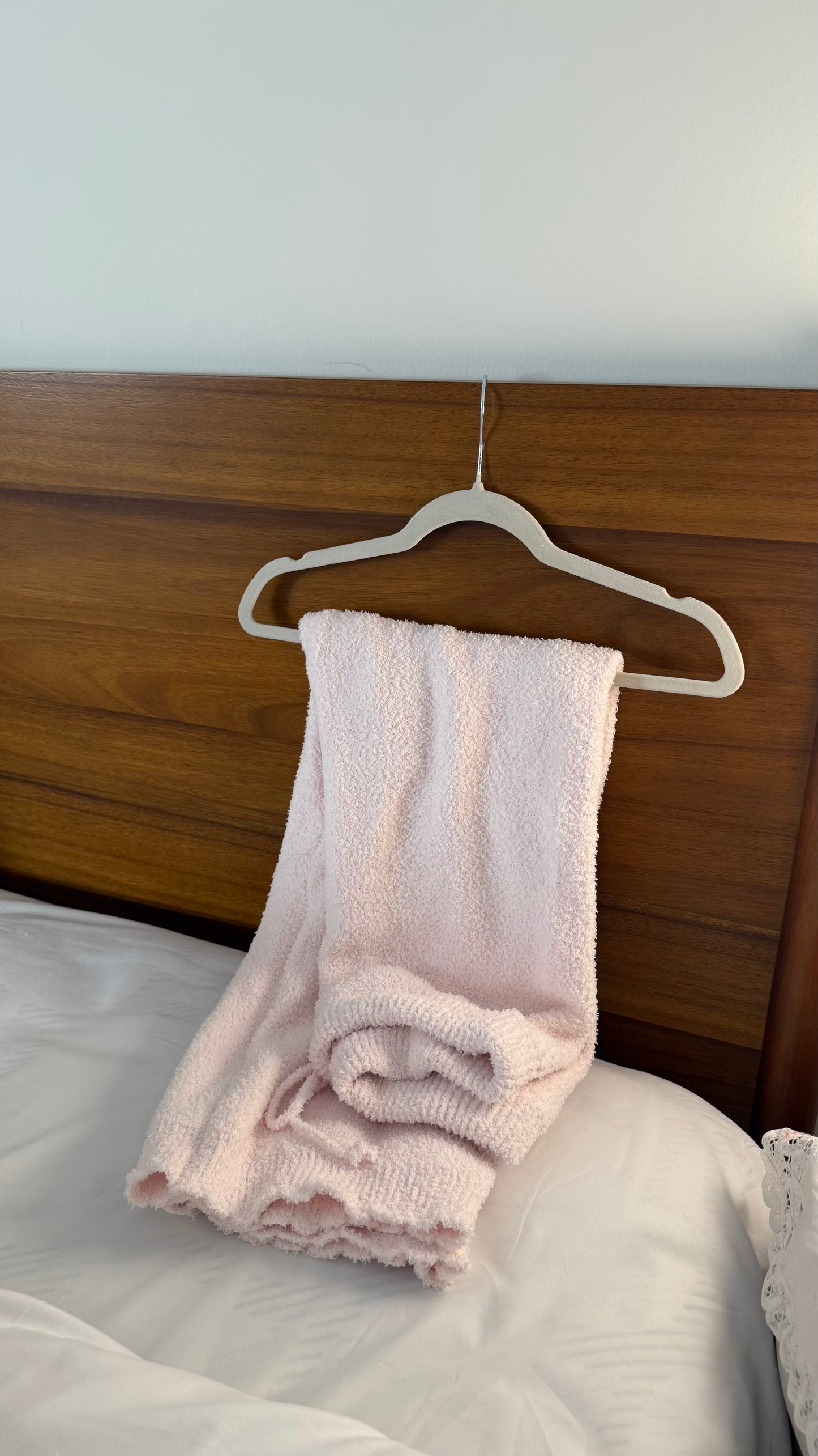 pink teddy fluff set 🧸💝