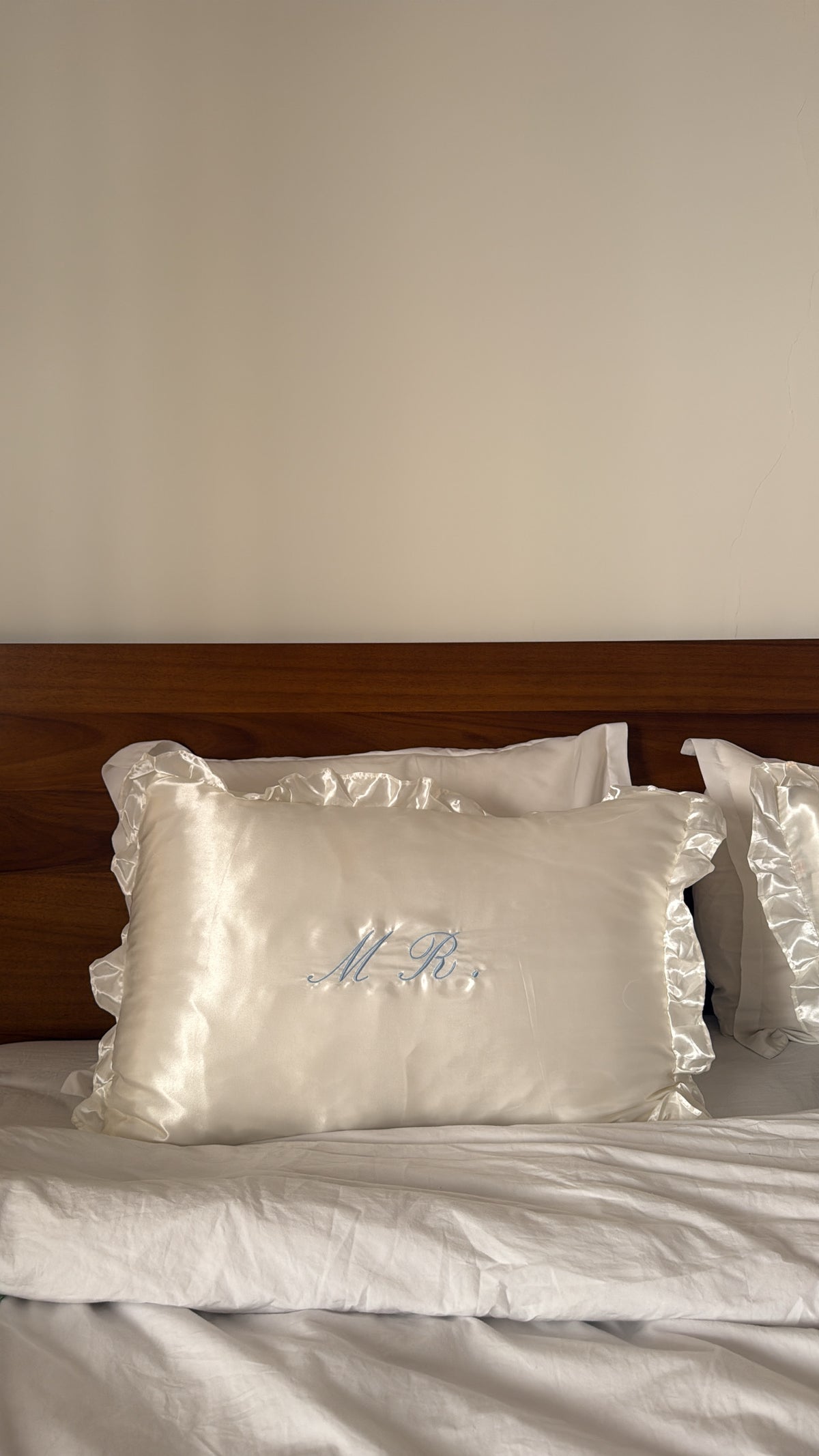 customized satin pillow case