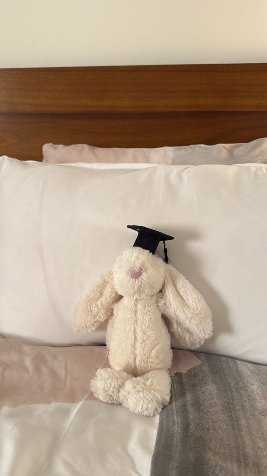 Senior marshmallow plushie