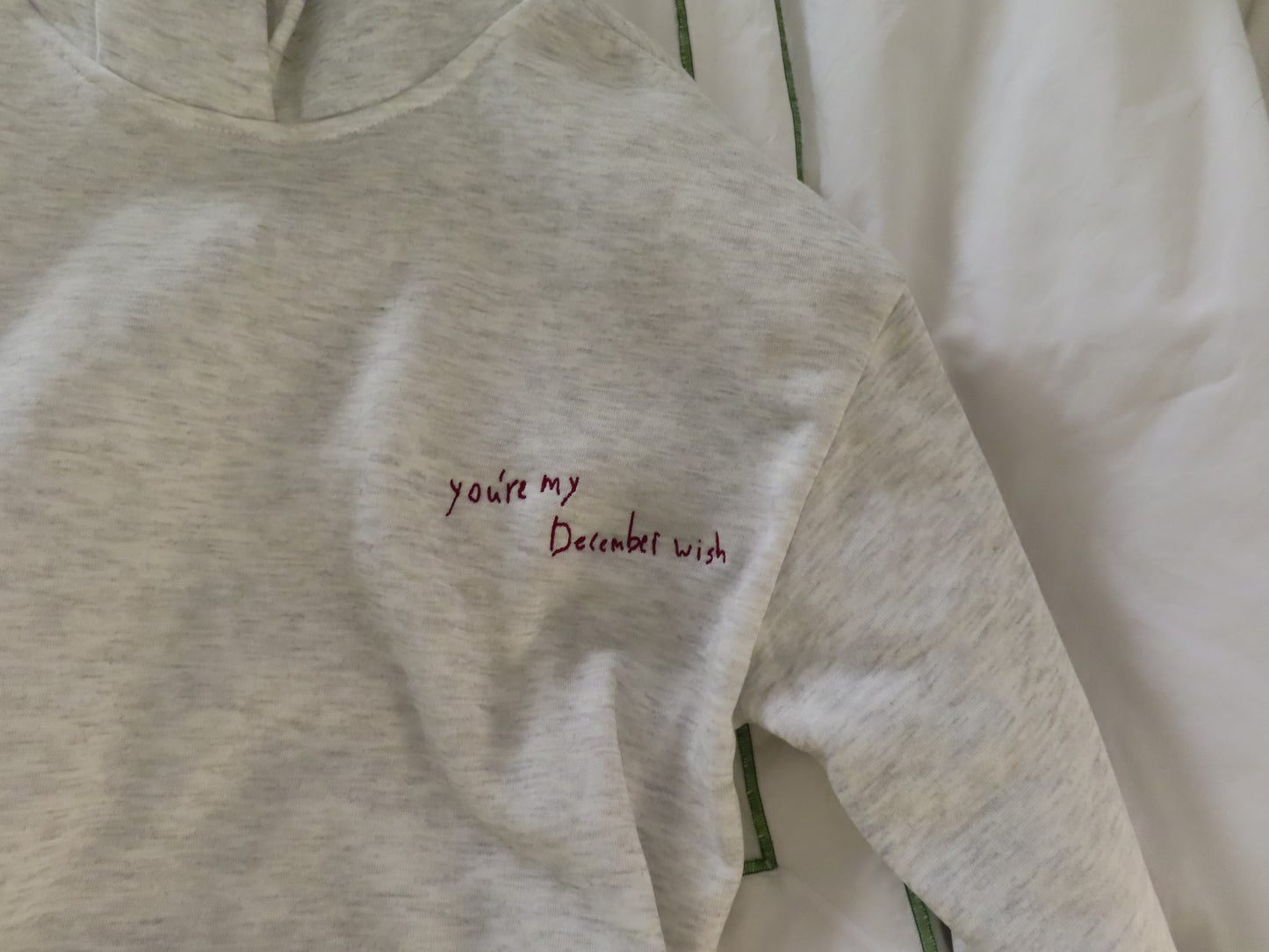 You’re my December wish hoodie ⭐️ (pre order)