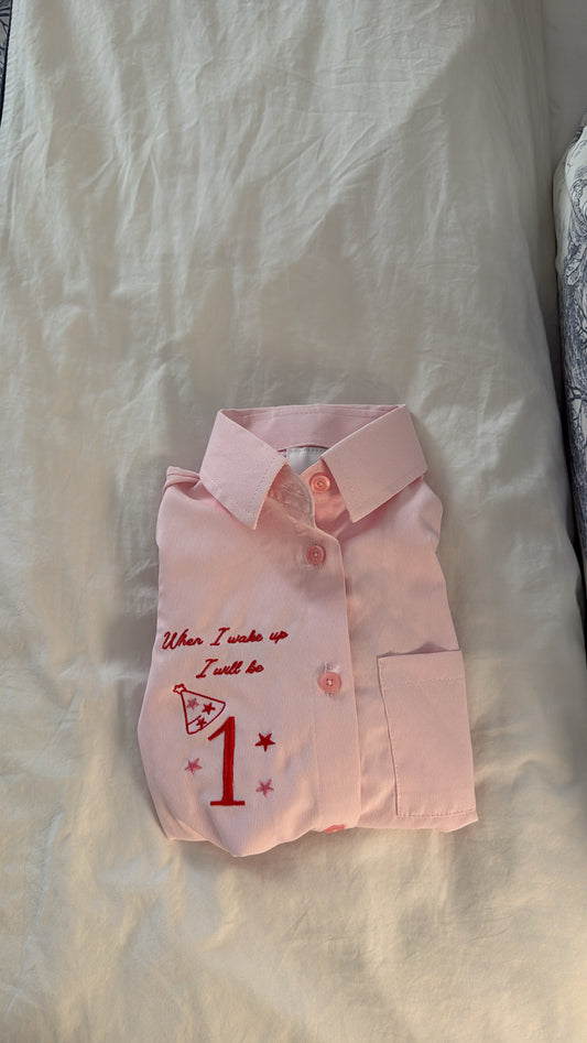 When I wake up pajama (years) 👼🏼💝💌 pink