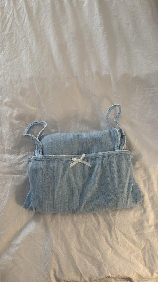 Blue thread pj set 🏹🩵🪡