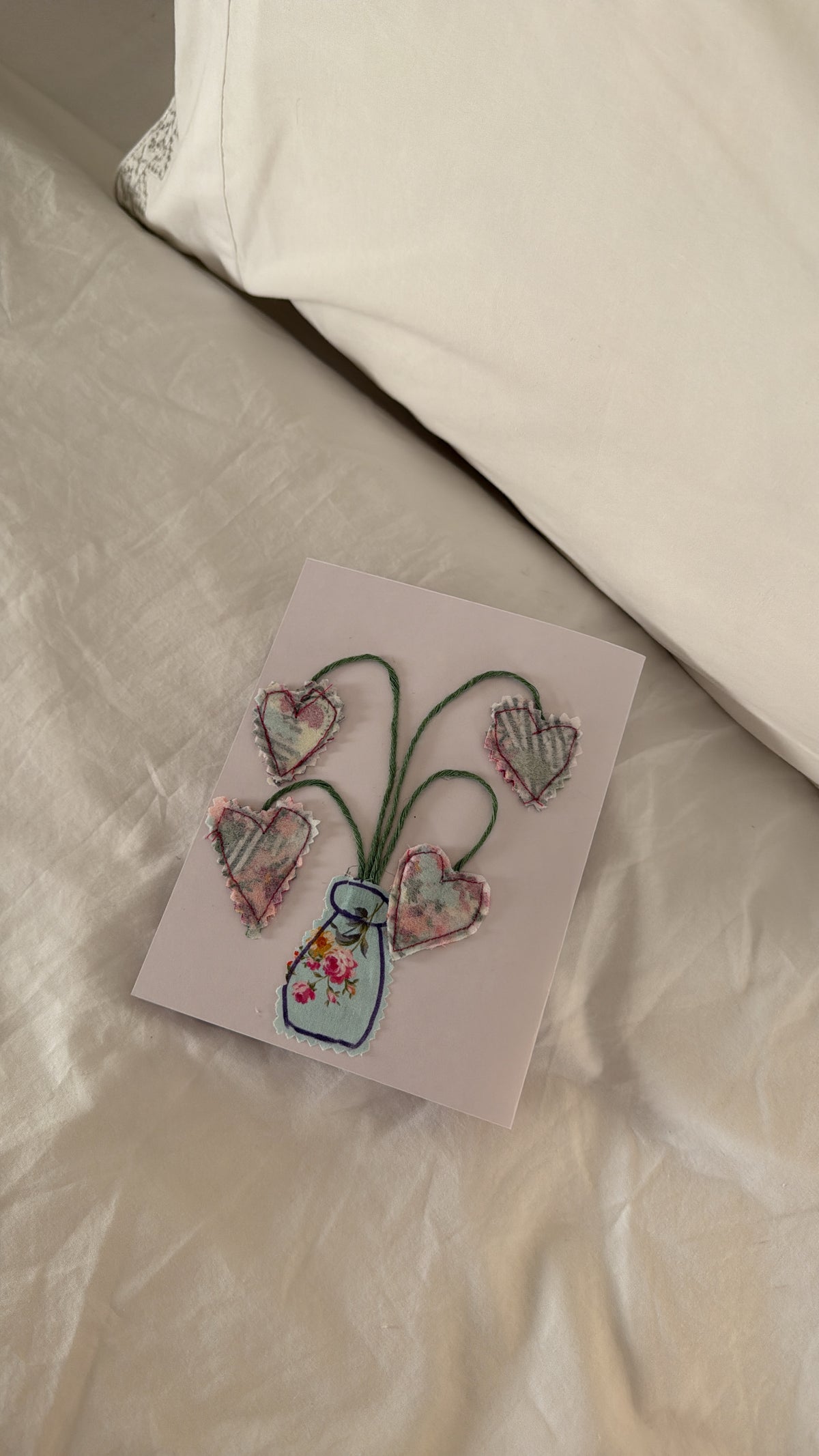heart full jar card