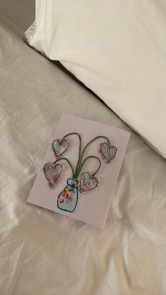 heart full jar card