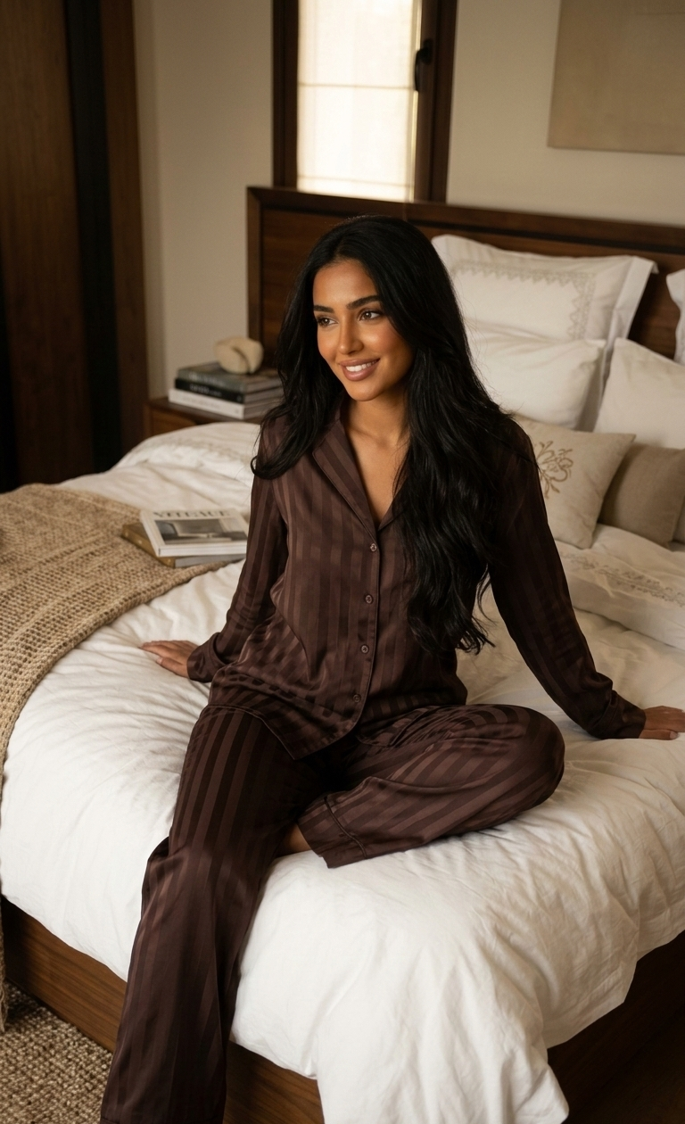 Chocolate brown pj set 🍫🤎