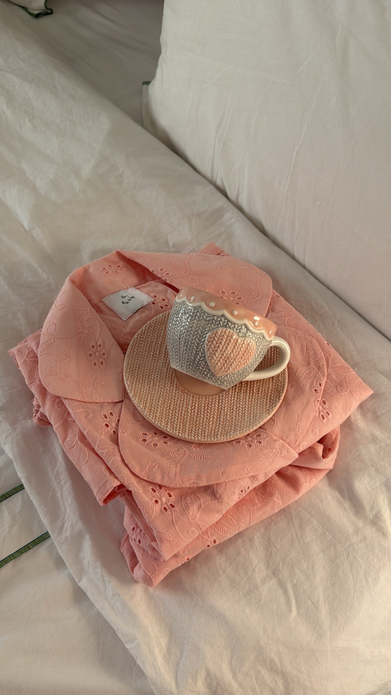 Knitted mug 🧶💖