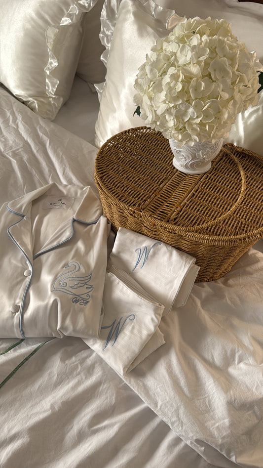 bride basket 🦢🤍 (swan pj)