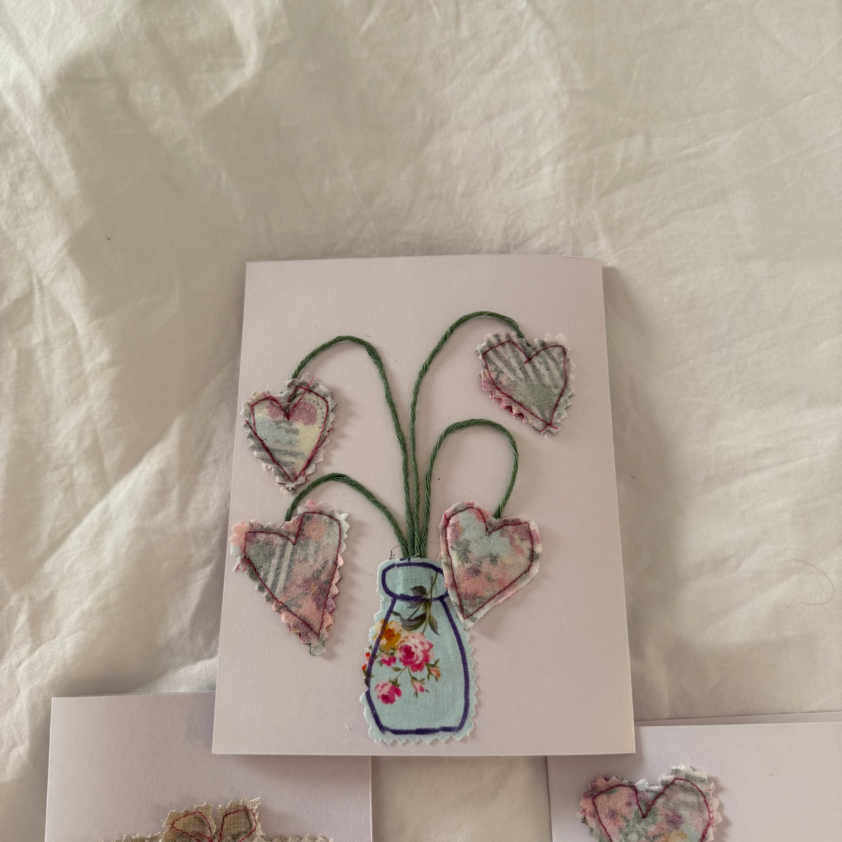 heart full jar card