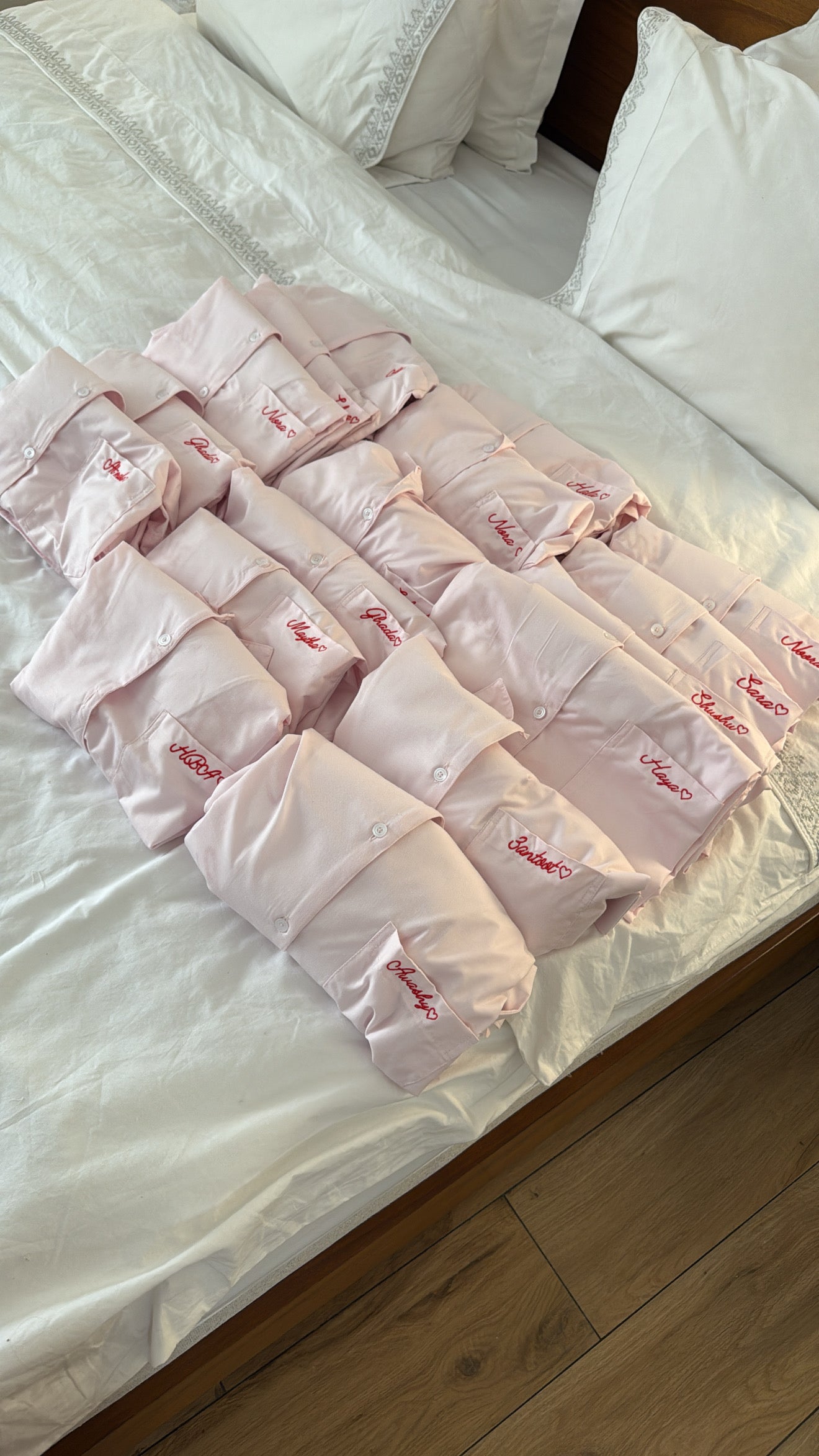 Bridesmaids pjs (sister,mother,cousin of the bride) 👰🏻‍♀️💖