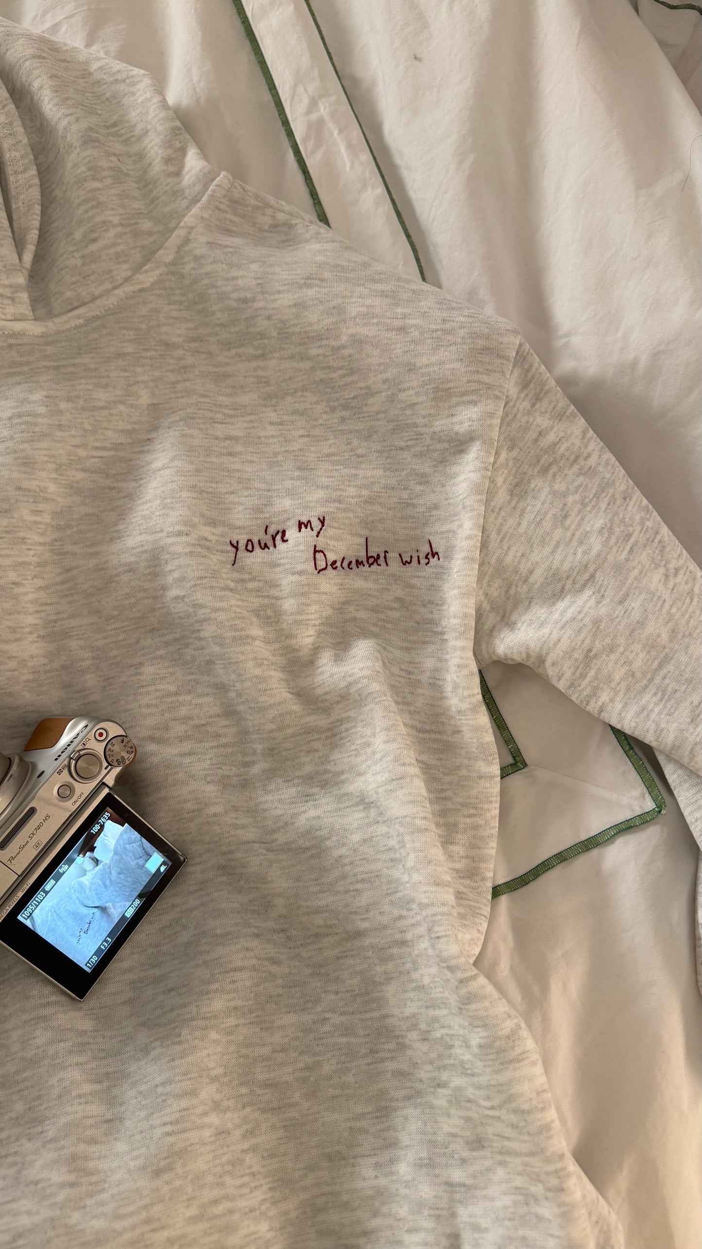 You’re my December wish hoodie ⭐️ (pre order)