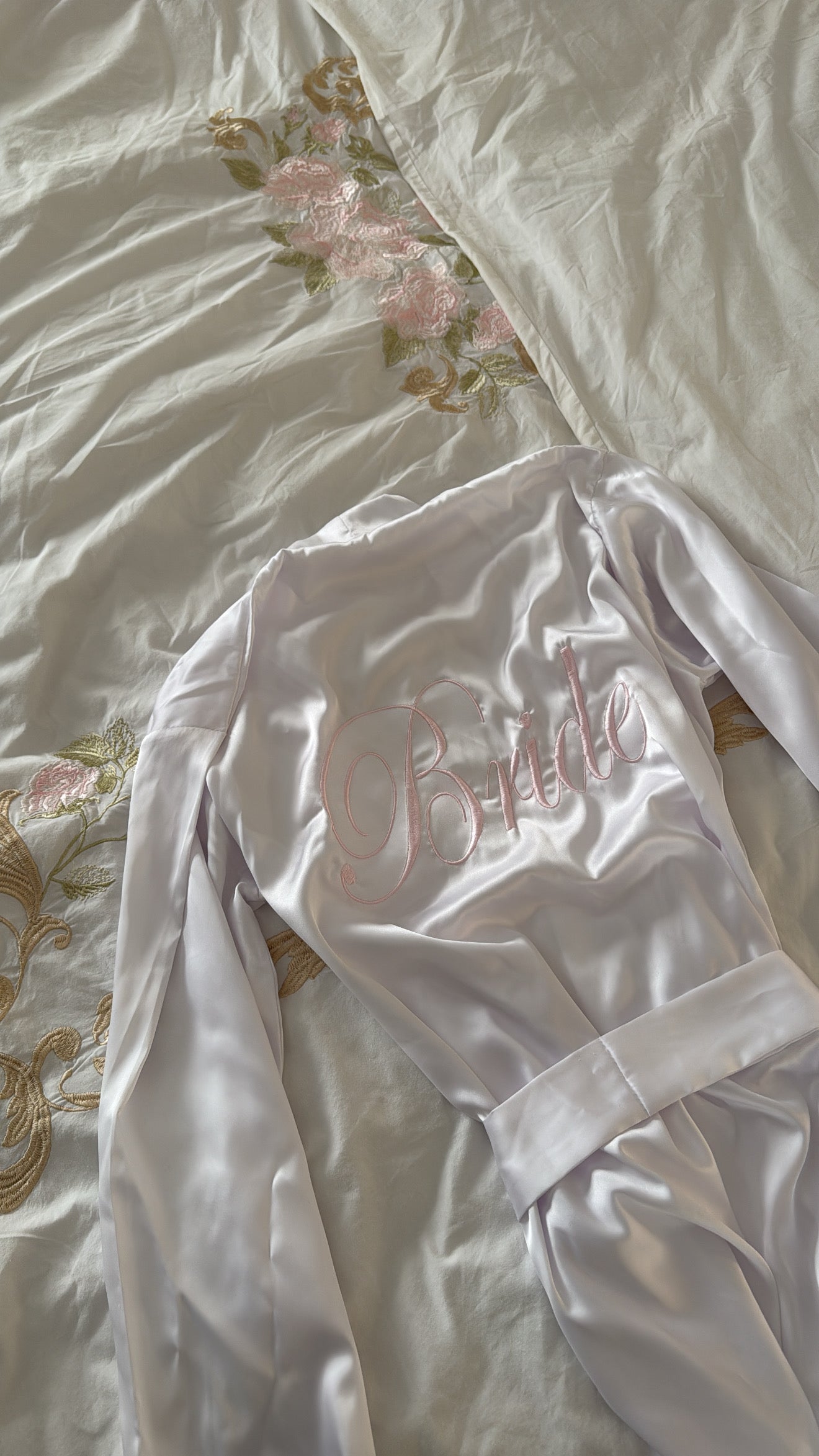 Bride robe 👰🏻‍♀️🤍💌