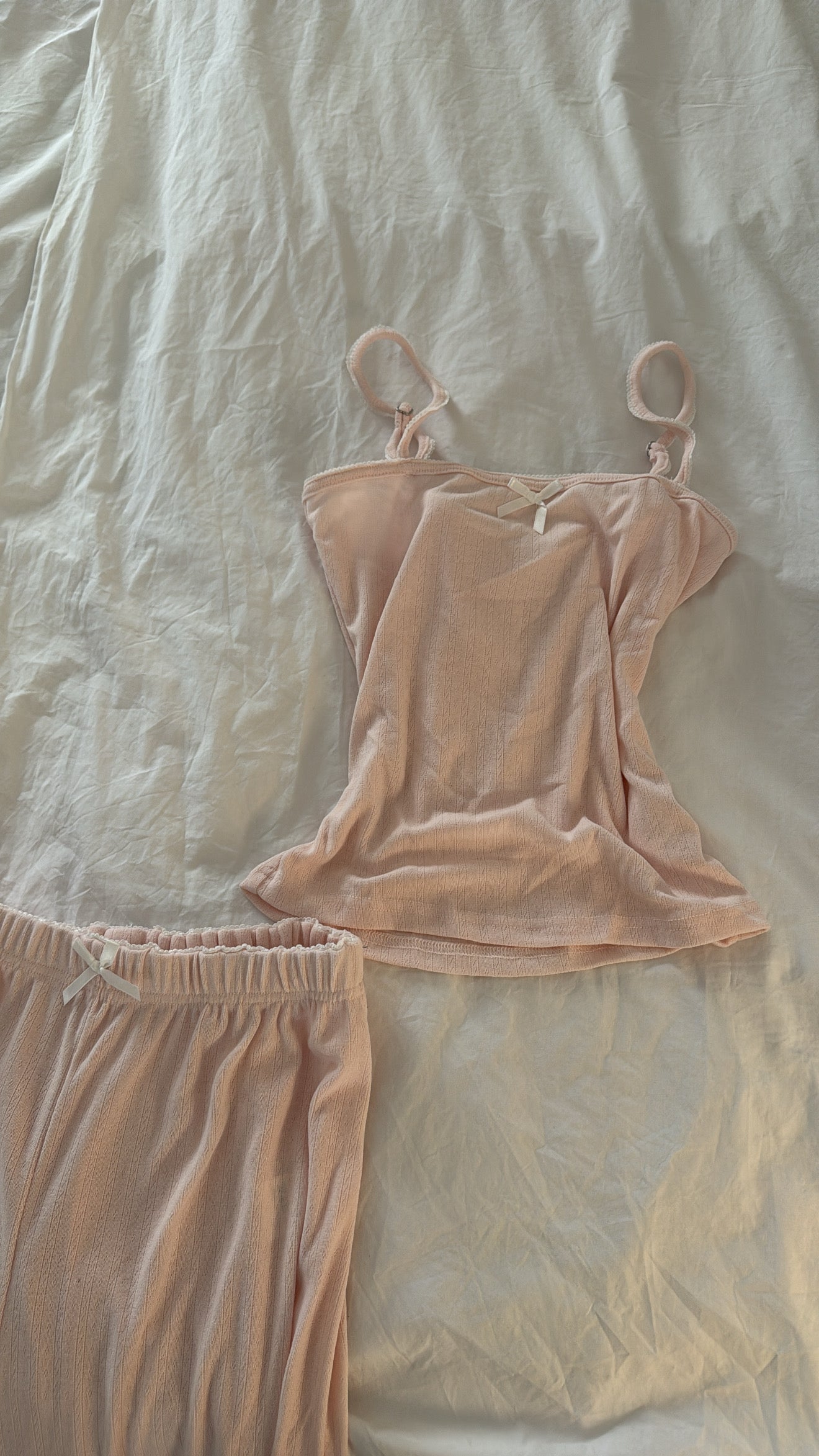 Pink thread pj set 🏹💖🪡