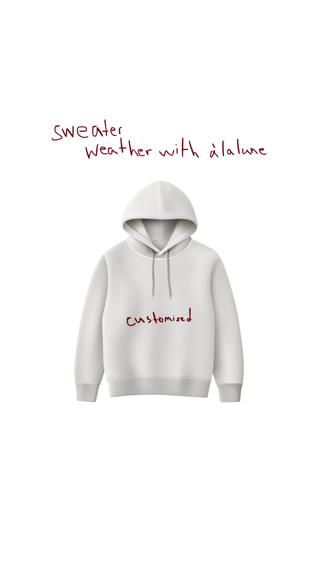 customized hoodie