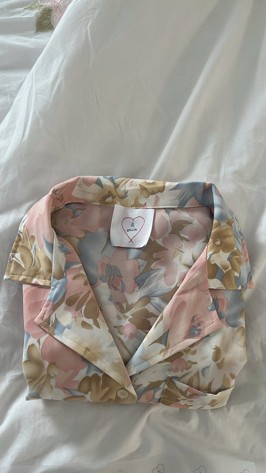 Pink lotus pj + candle