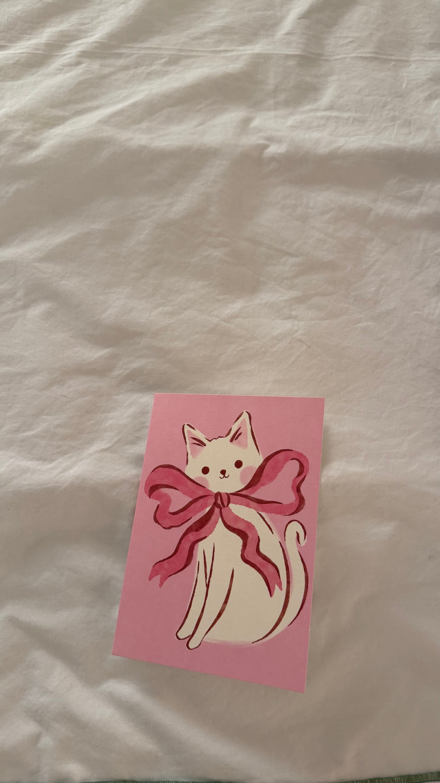 Meow card 🐱💖
