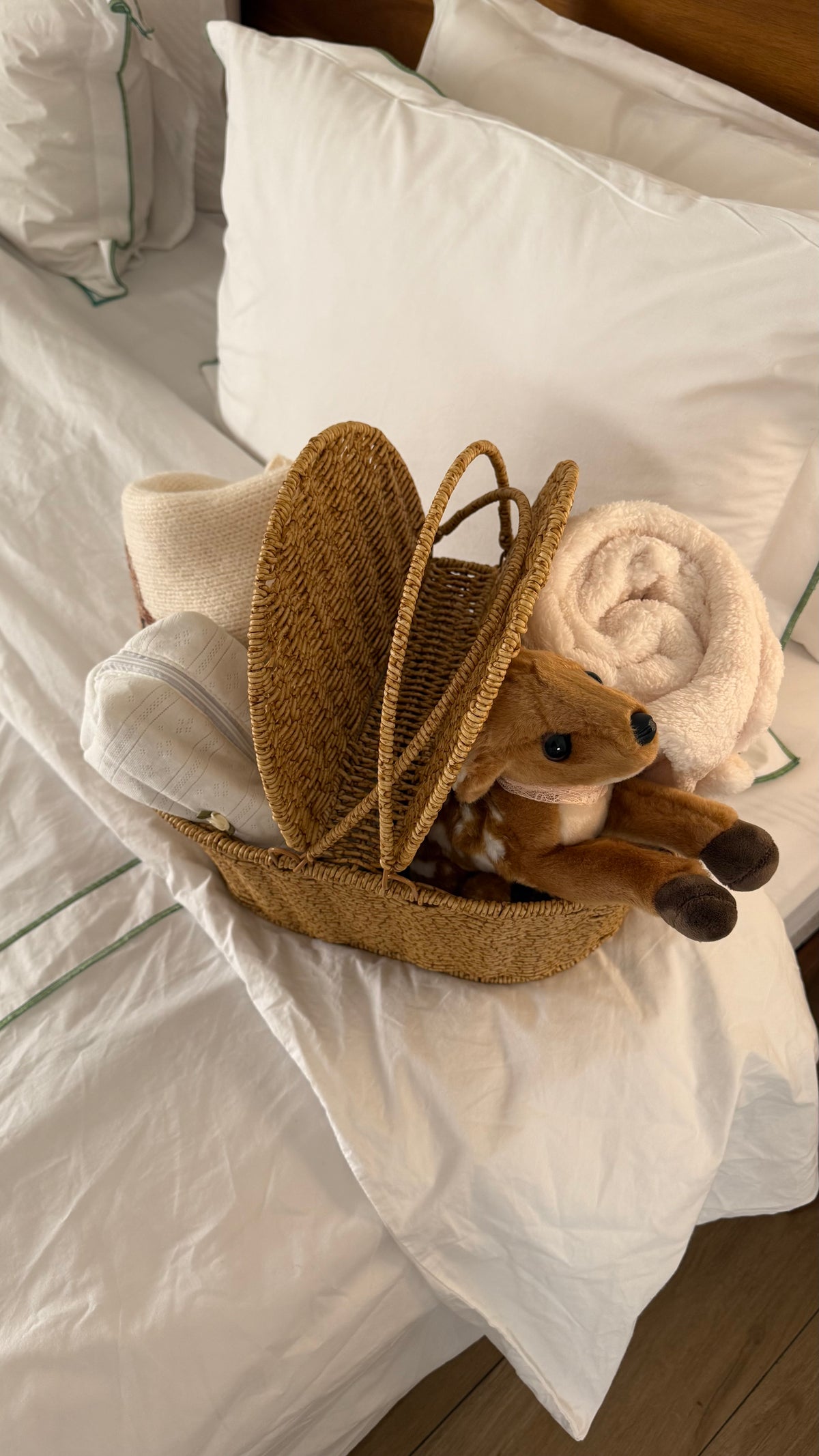 fawn basket 🦌˚ ༘ ೀ⋆｡🤎