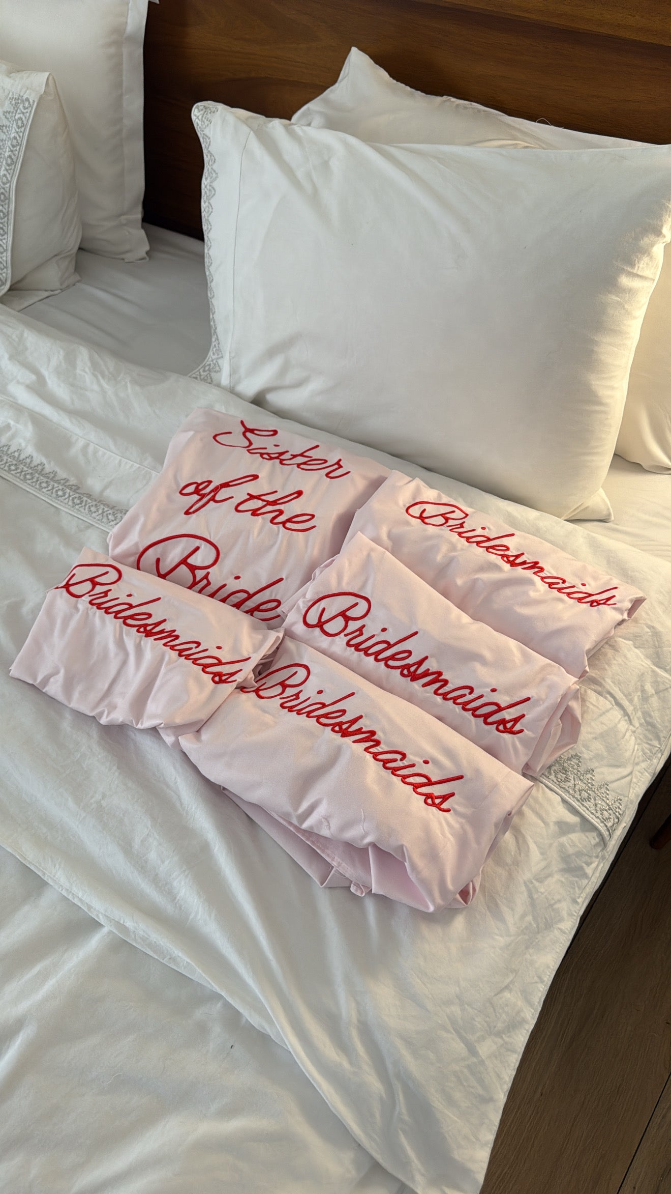 Bridesmaids pjs (sister,mother,cousin of the bride) 👰🏻‍♀️💖