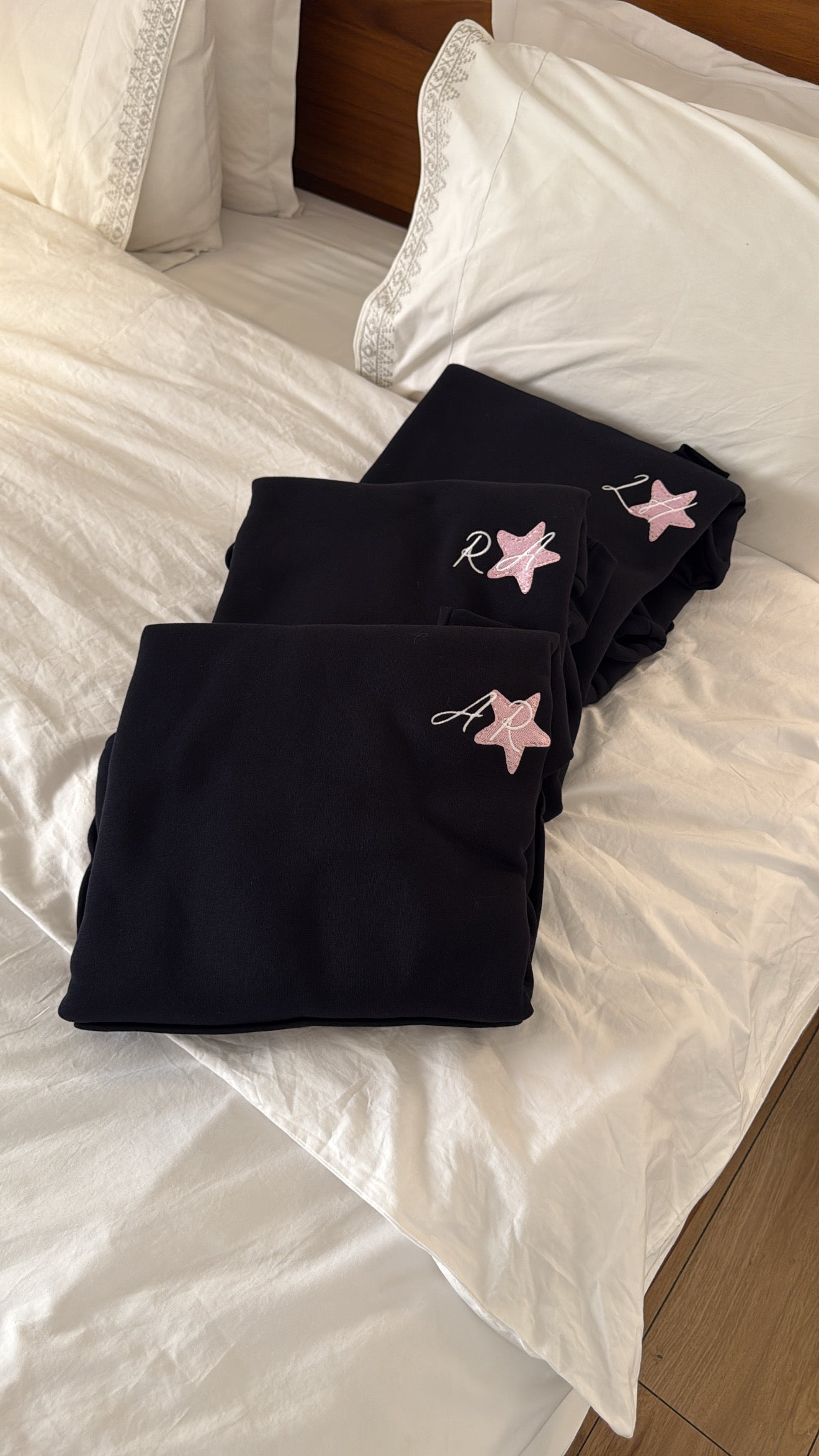 Customized senior hoodies 🎓🩷🌠 (pink)