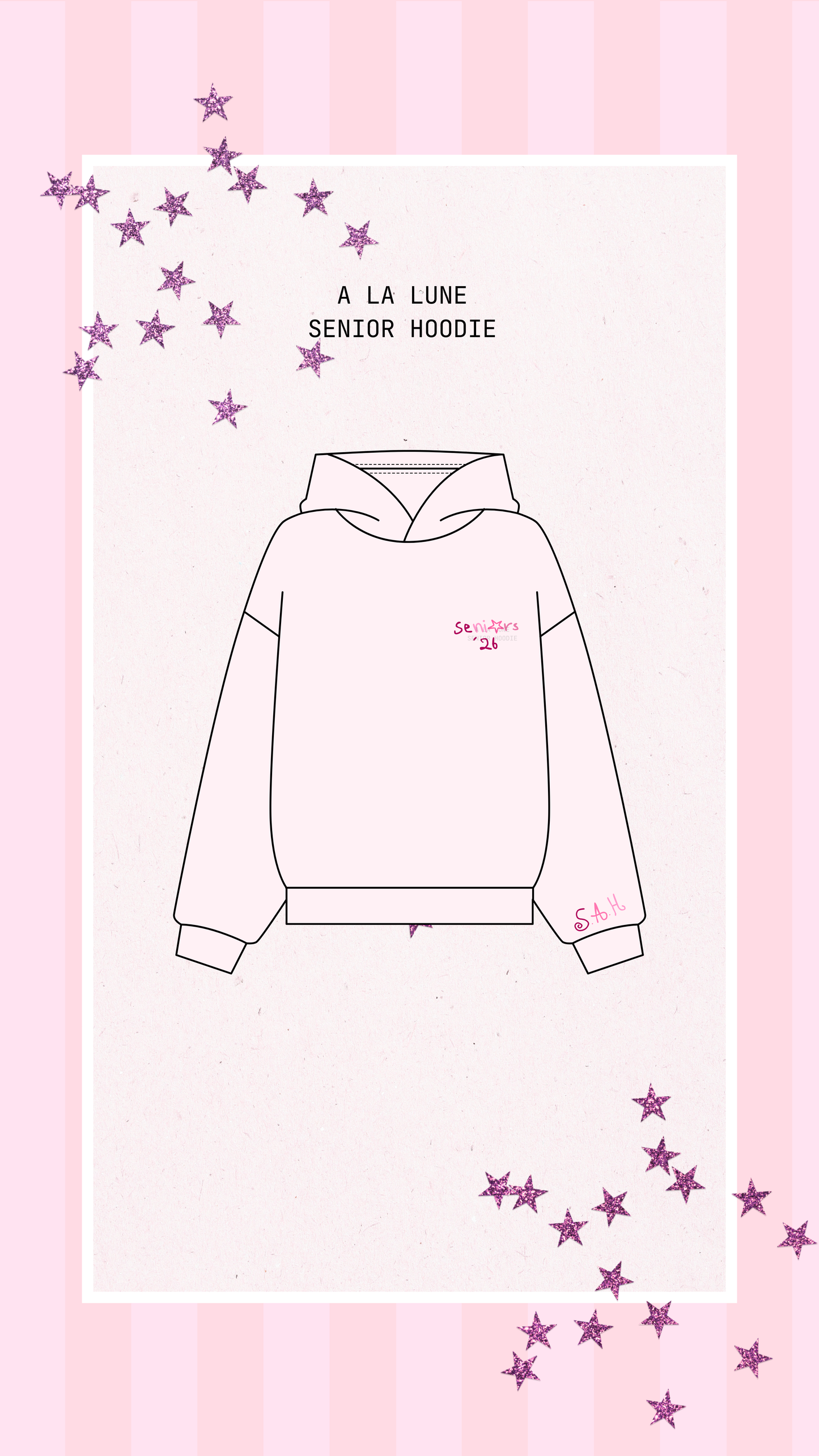 Additional printing/embriodery (chest, sleeve)