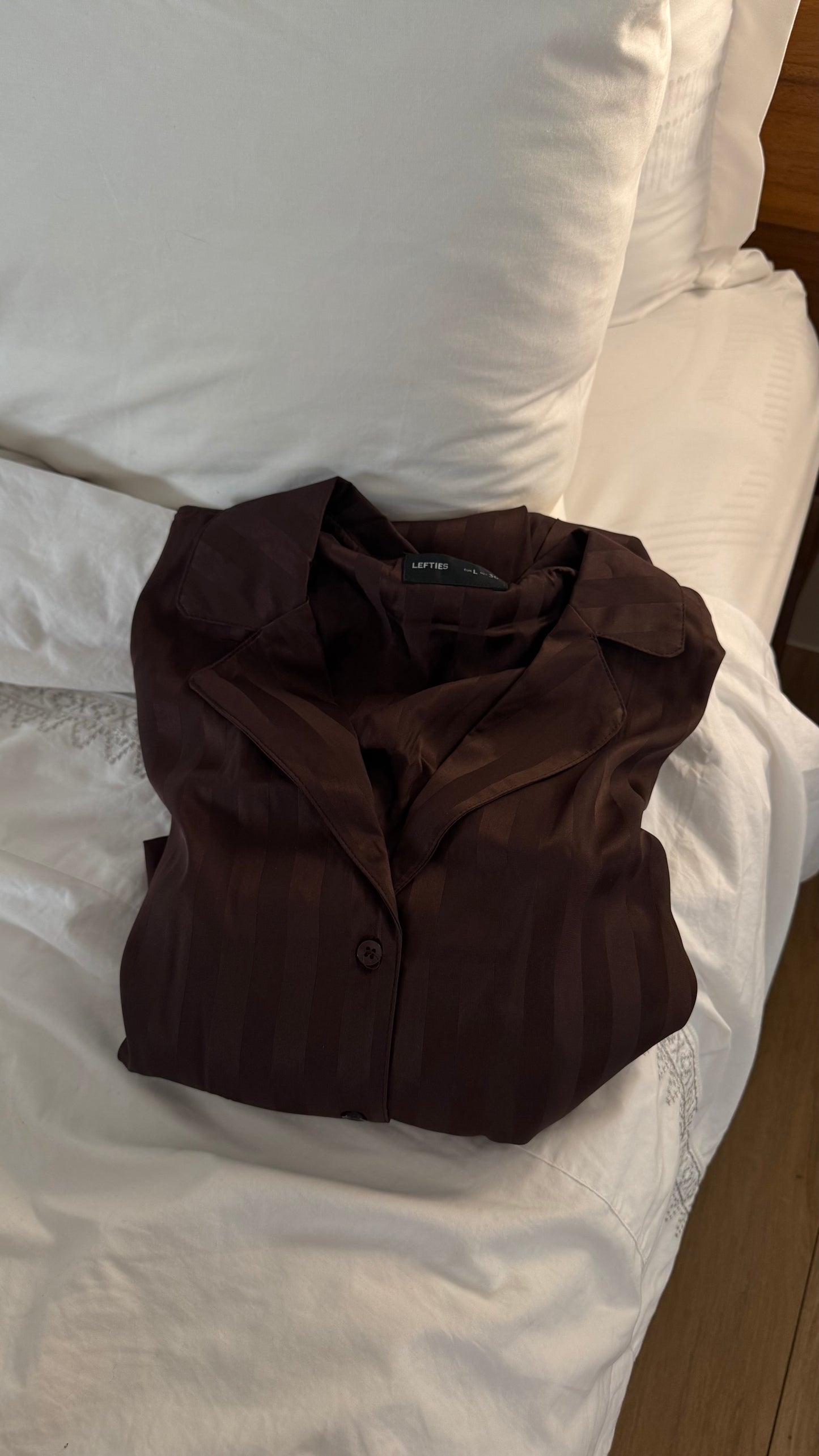 Chocolate brown pj set 🍫🤎