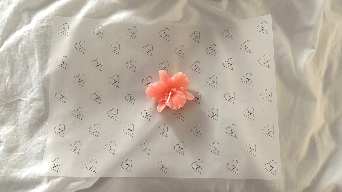 Pink lotus pj + candle