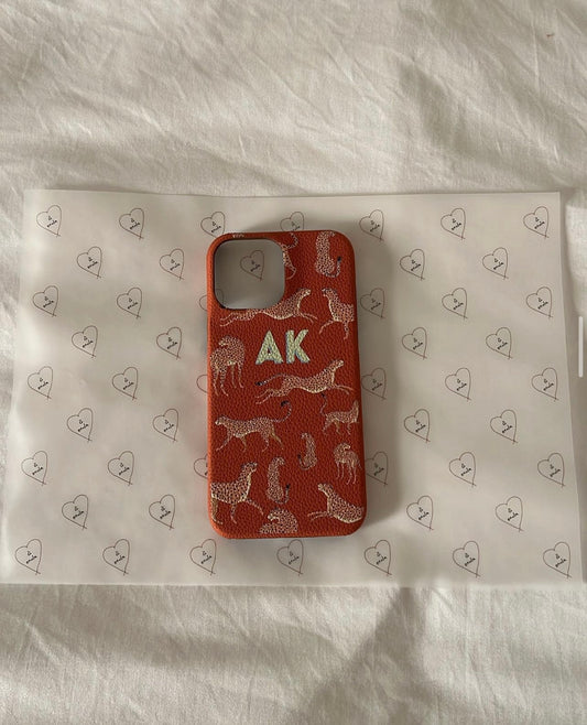 Leopard phone case