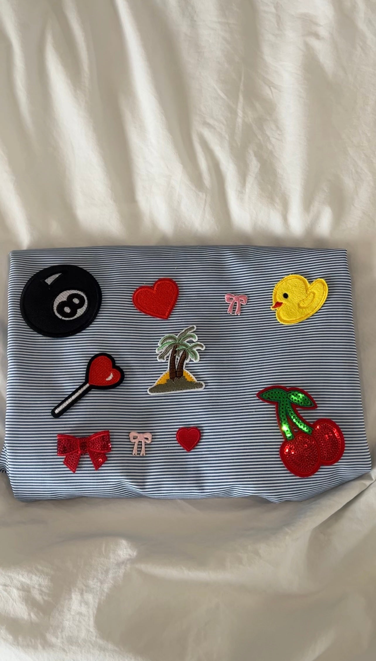 Classic blue stripped pajama